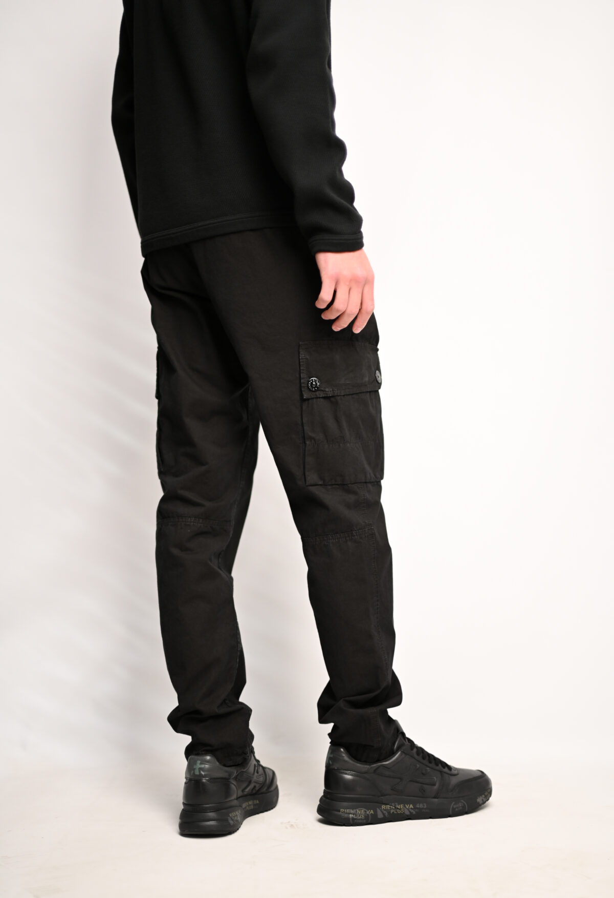 Stone Island Карго брюки з патчем L1S153100053 S00WA