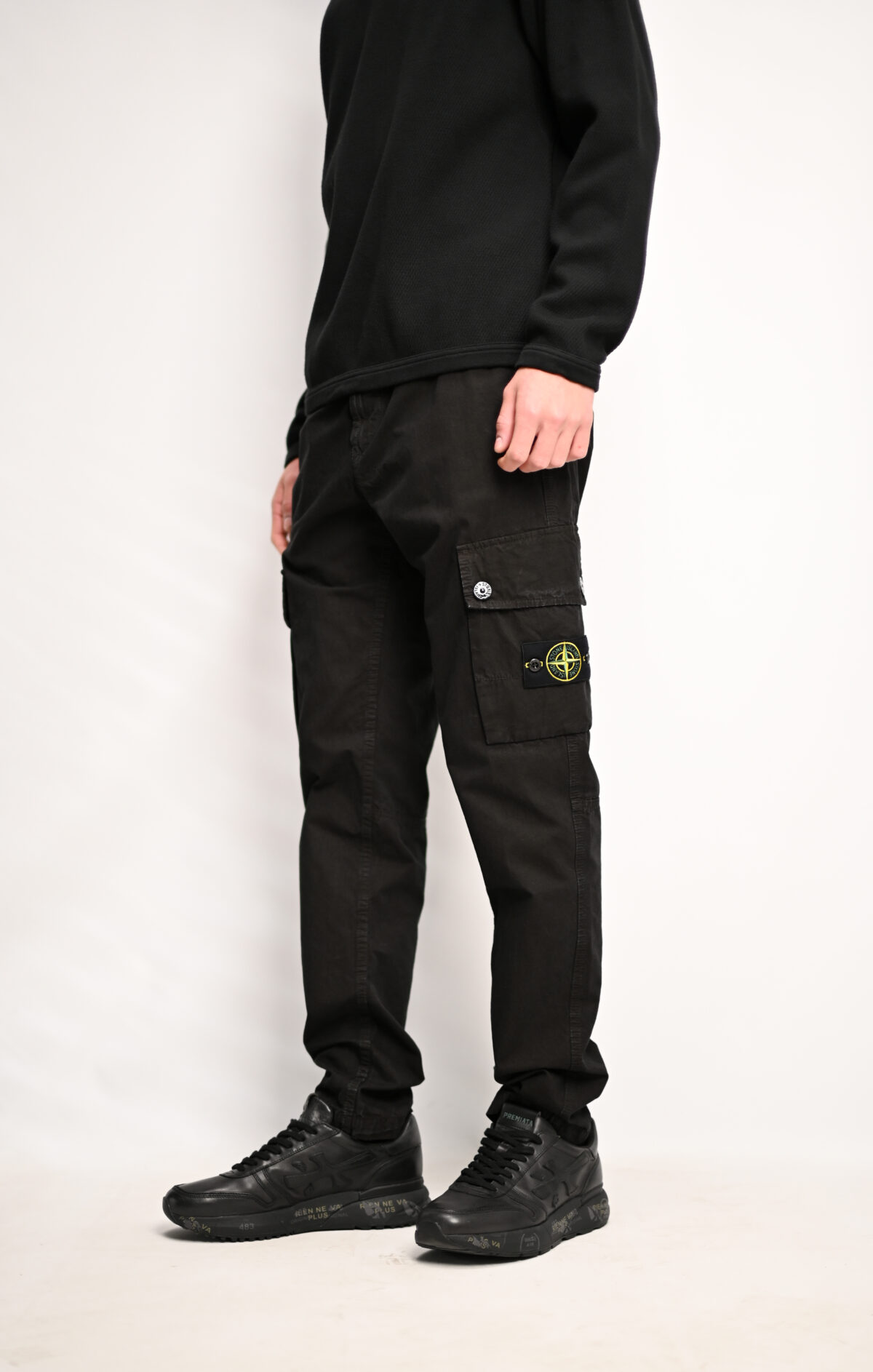 Stone Island Карго брюки з патчем L1S153100053 S00WA