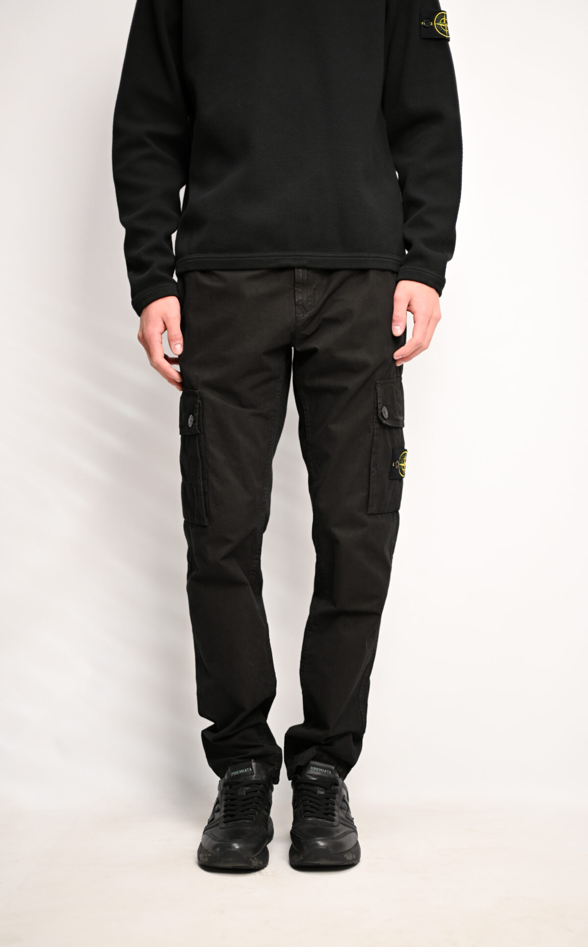 Stone Island Карго брюки з патчем L1S153100053 S00WA