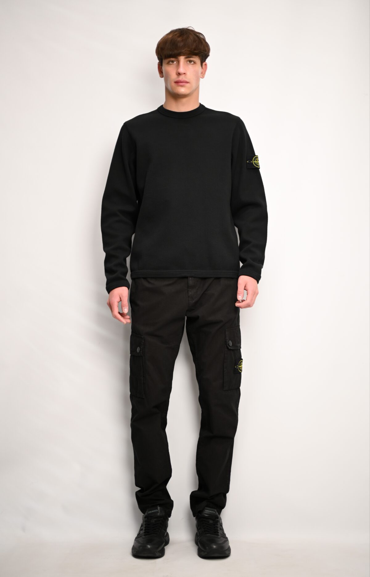 Stone Island Карго брюки з патчем L1S153100053 S00WA